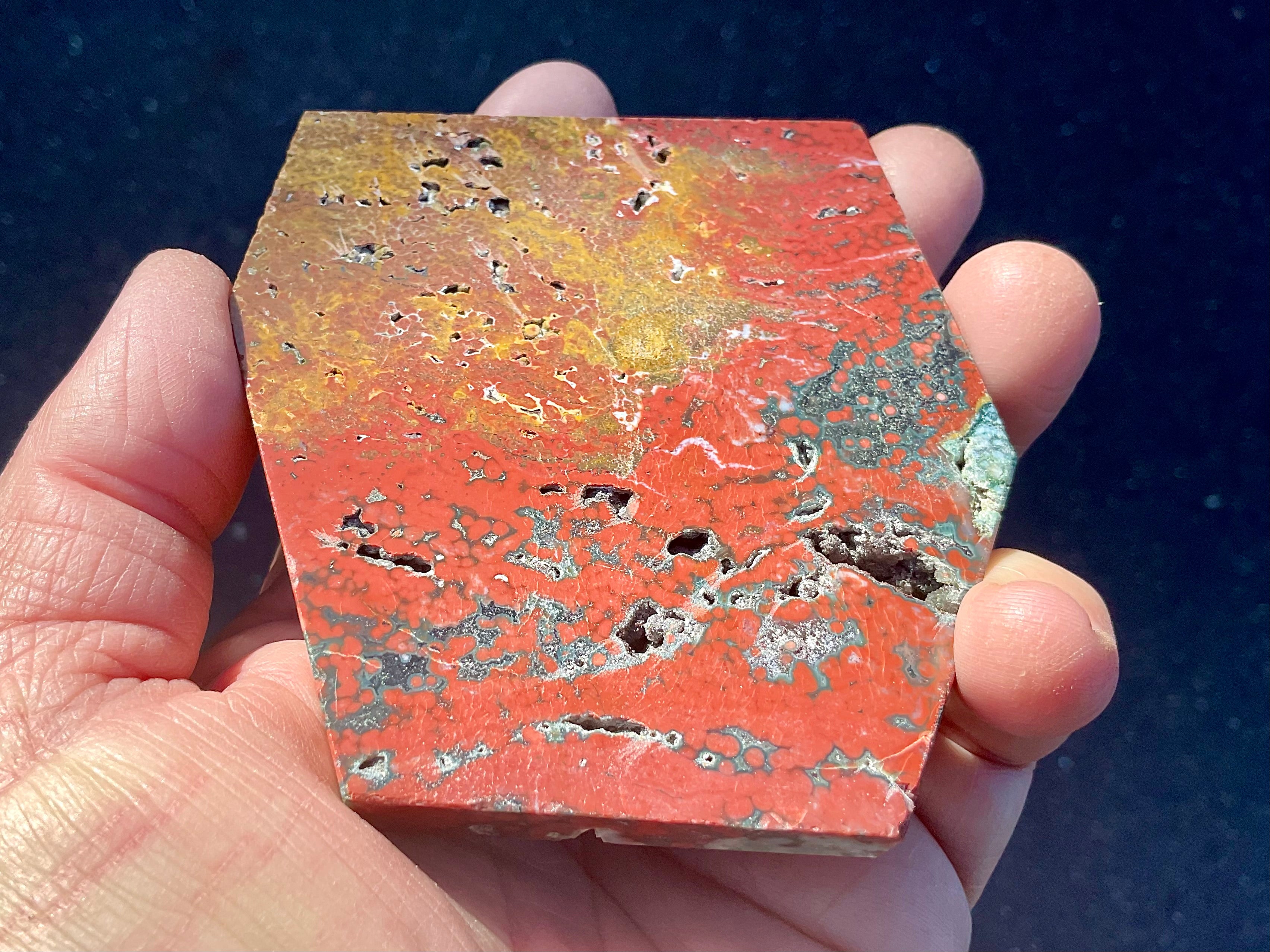 144g Ocean Jasper Polished Slab 5B