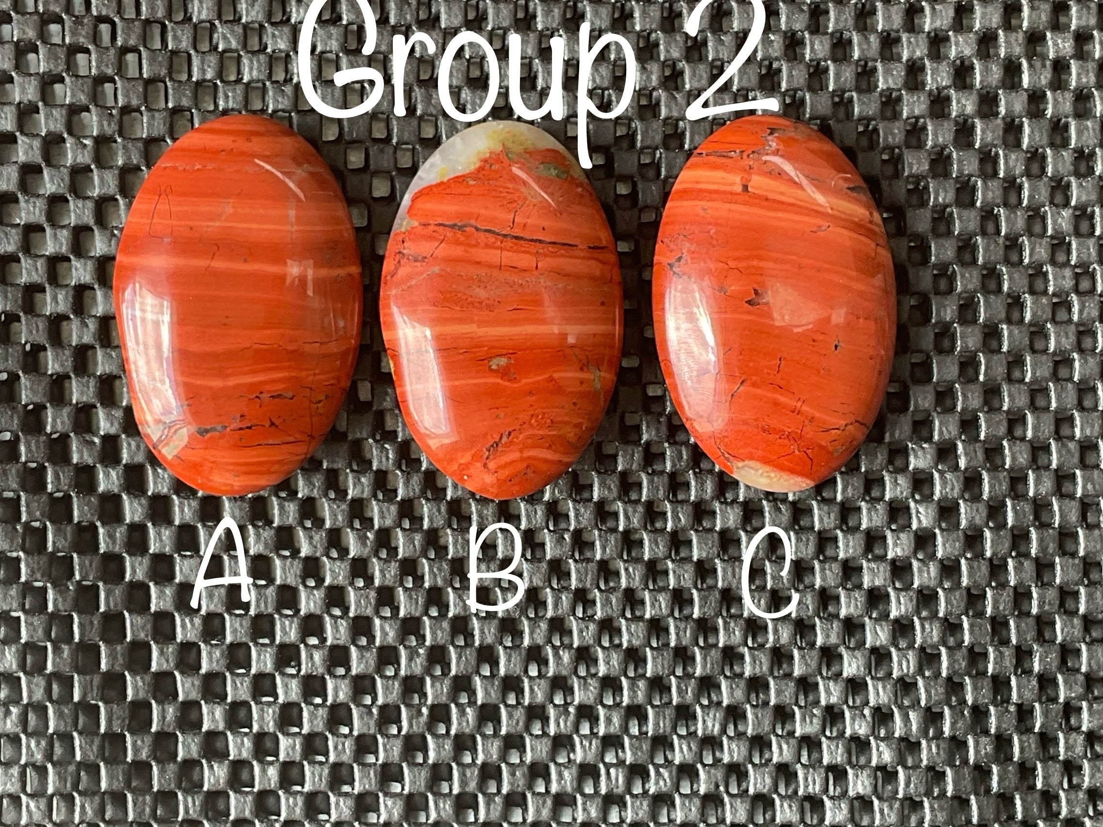 54g Red Jasper Palmstone 2A