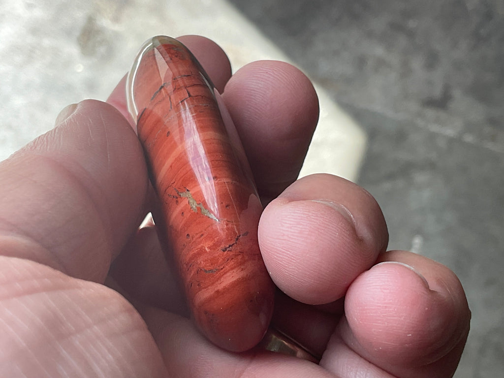 54g Red Jasper Palmstone 2B