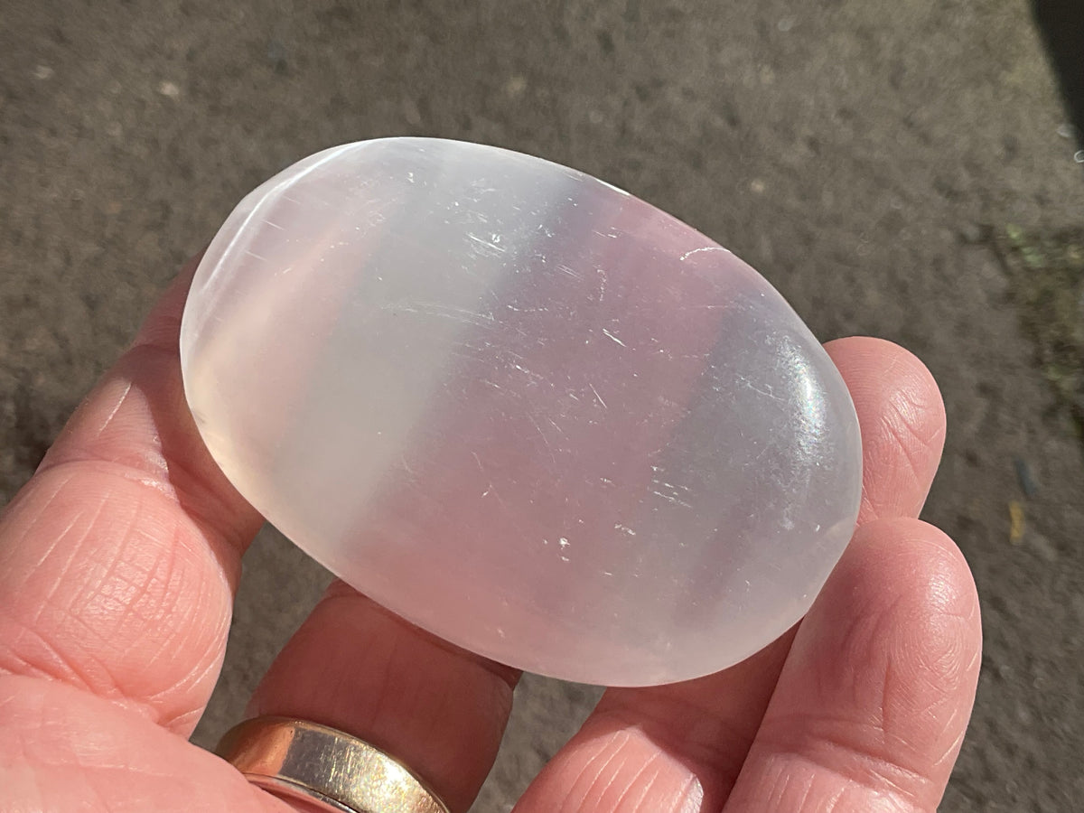 67g Selenite Palmstone 1A