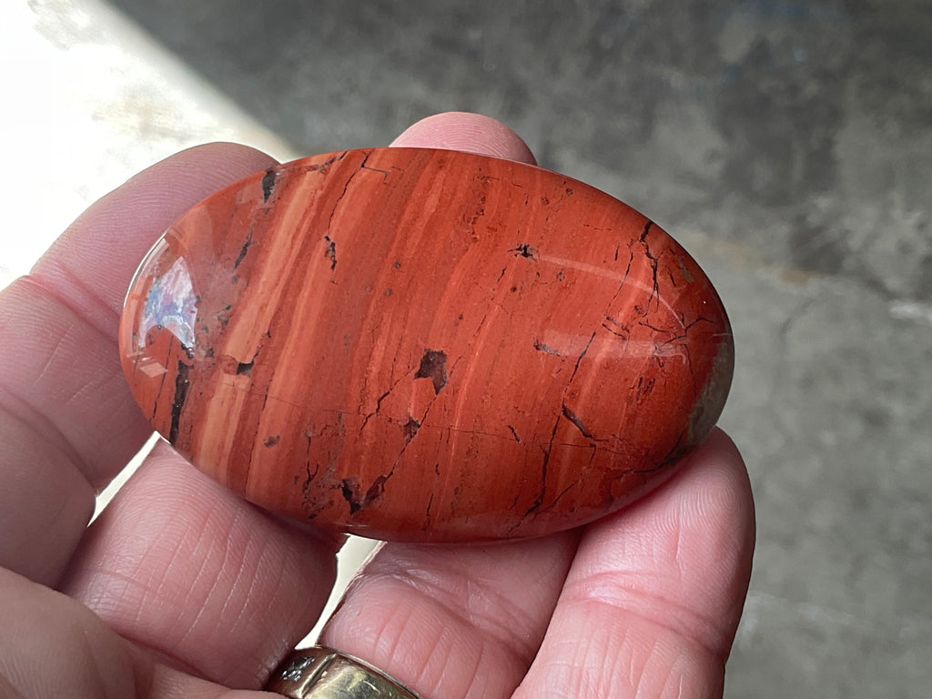 56g Red Jasper Palmstone 2C