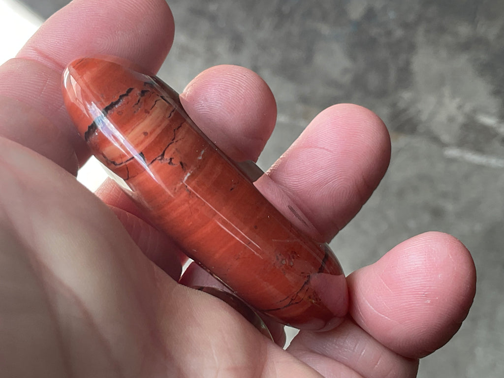 56g Red Jasper Palmstone 2C