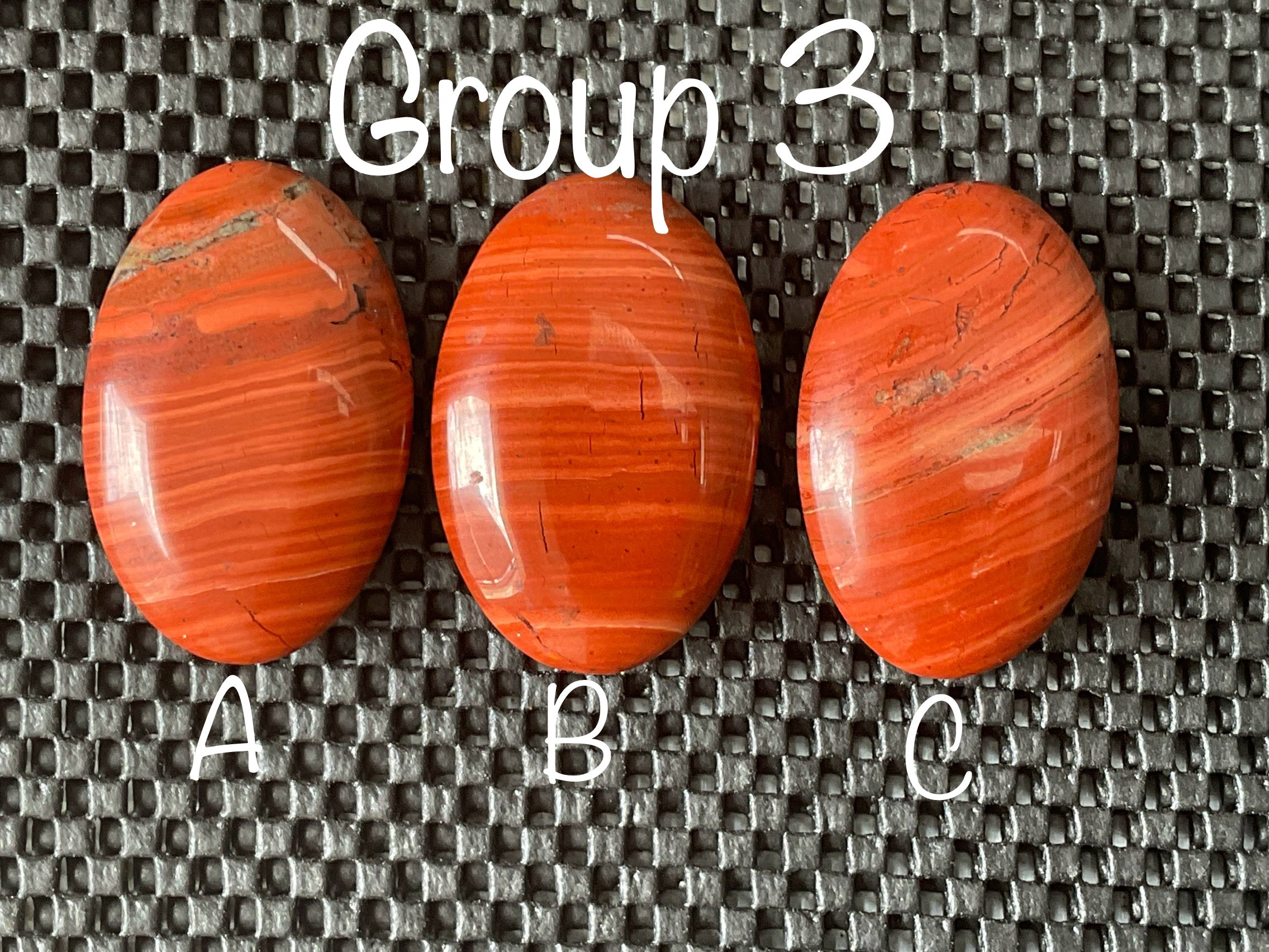 56g Red Jasper Palmstone 3B