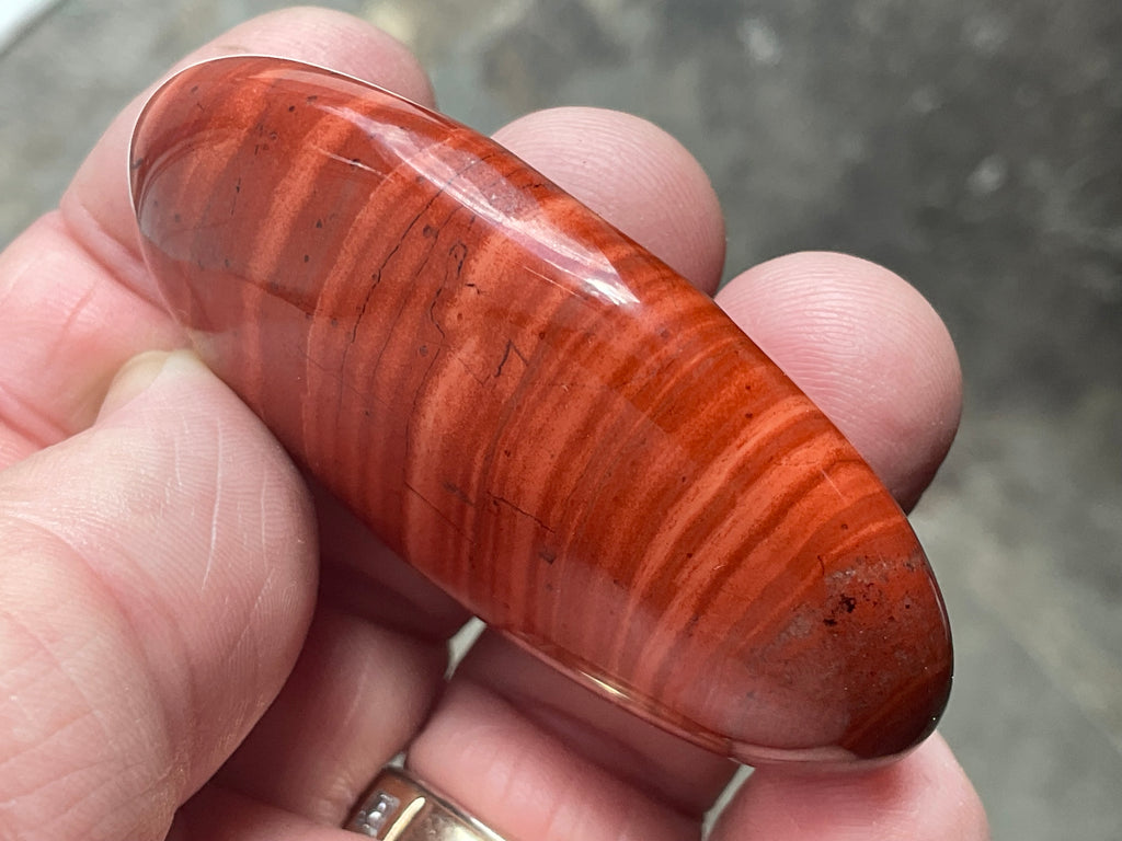 56g Red Jasper Palmstone 3B