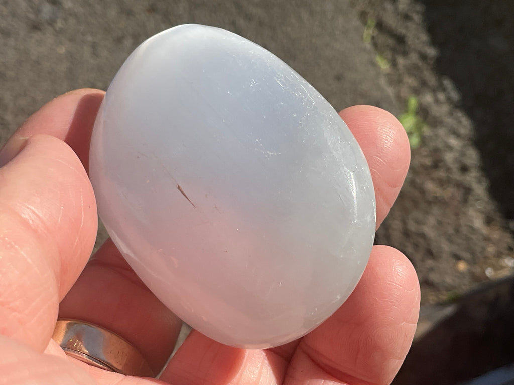 84g Selenite Palmstone 2B