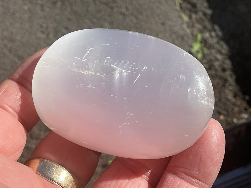 84g Selenite Palmstone 2B
