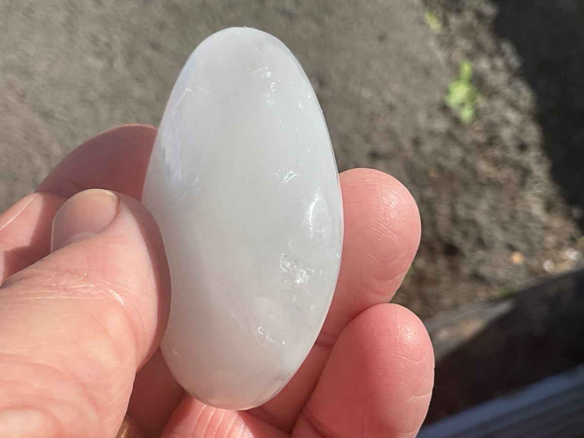 84g Selenite Palmstone 2B