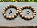 12mm Black Moonstone Bead Bracelet Group