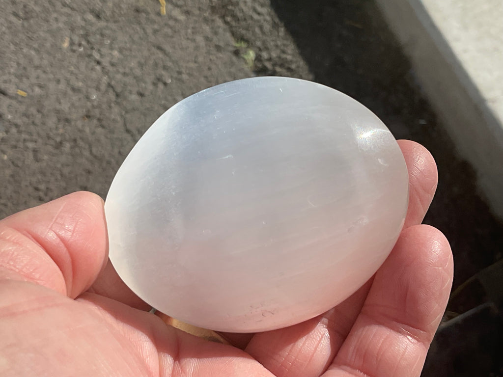 118g Selenite Palmstone 3C