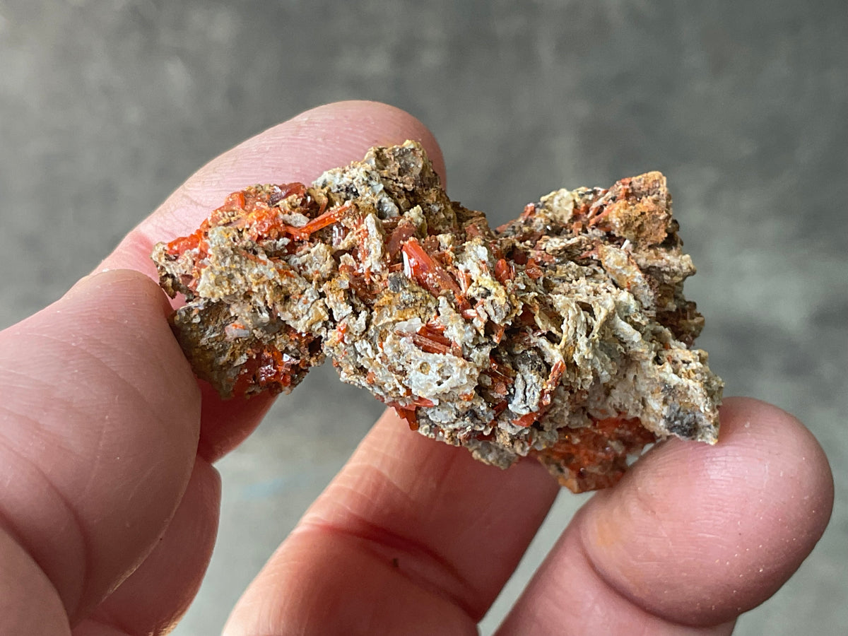 30g Crocoite Natural Specimen 4A