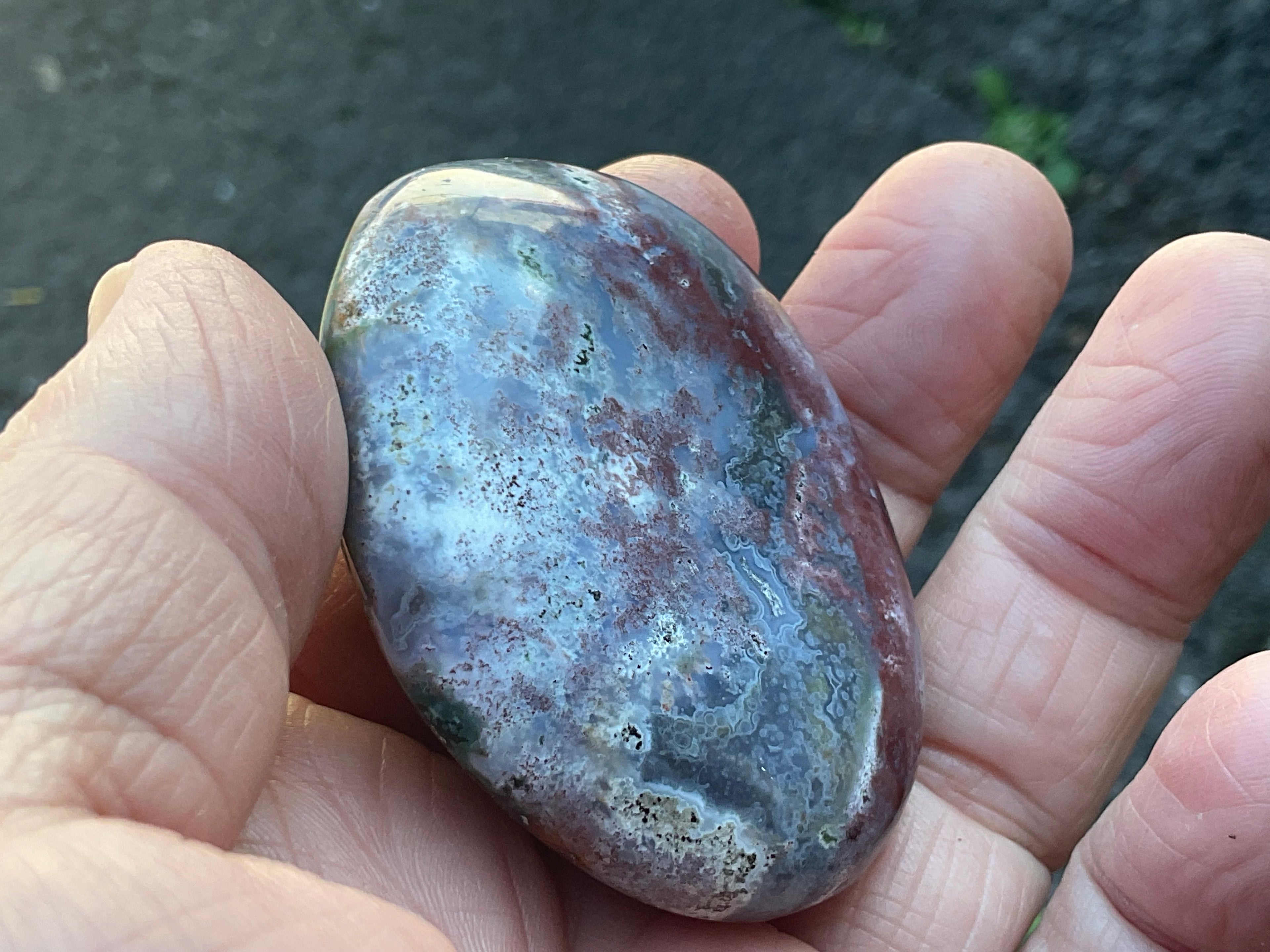 78g Ocean Jasper Palmstone 5A