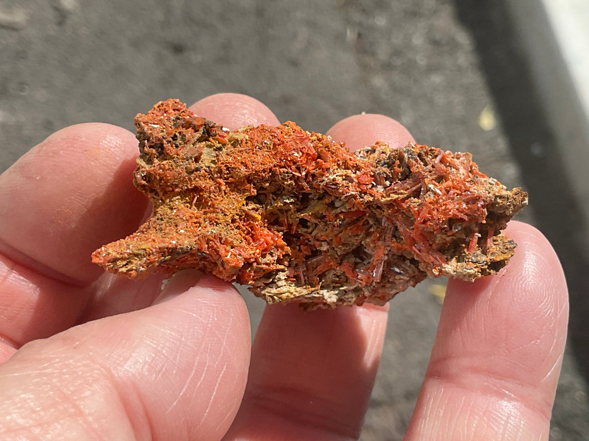 30g Crocoite Natural Specimen 4A