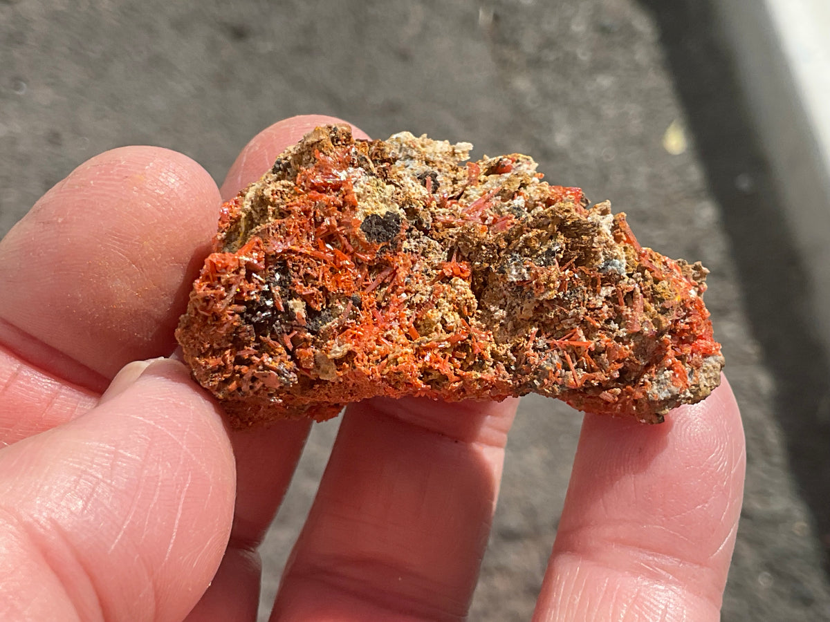 30g Crocoite Natural Specimen 4A