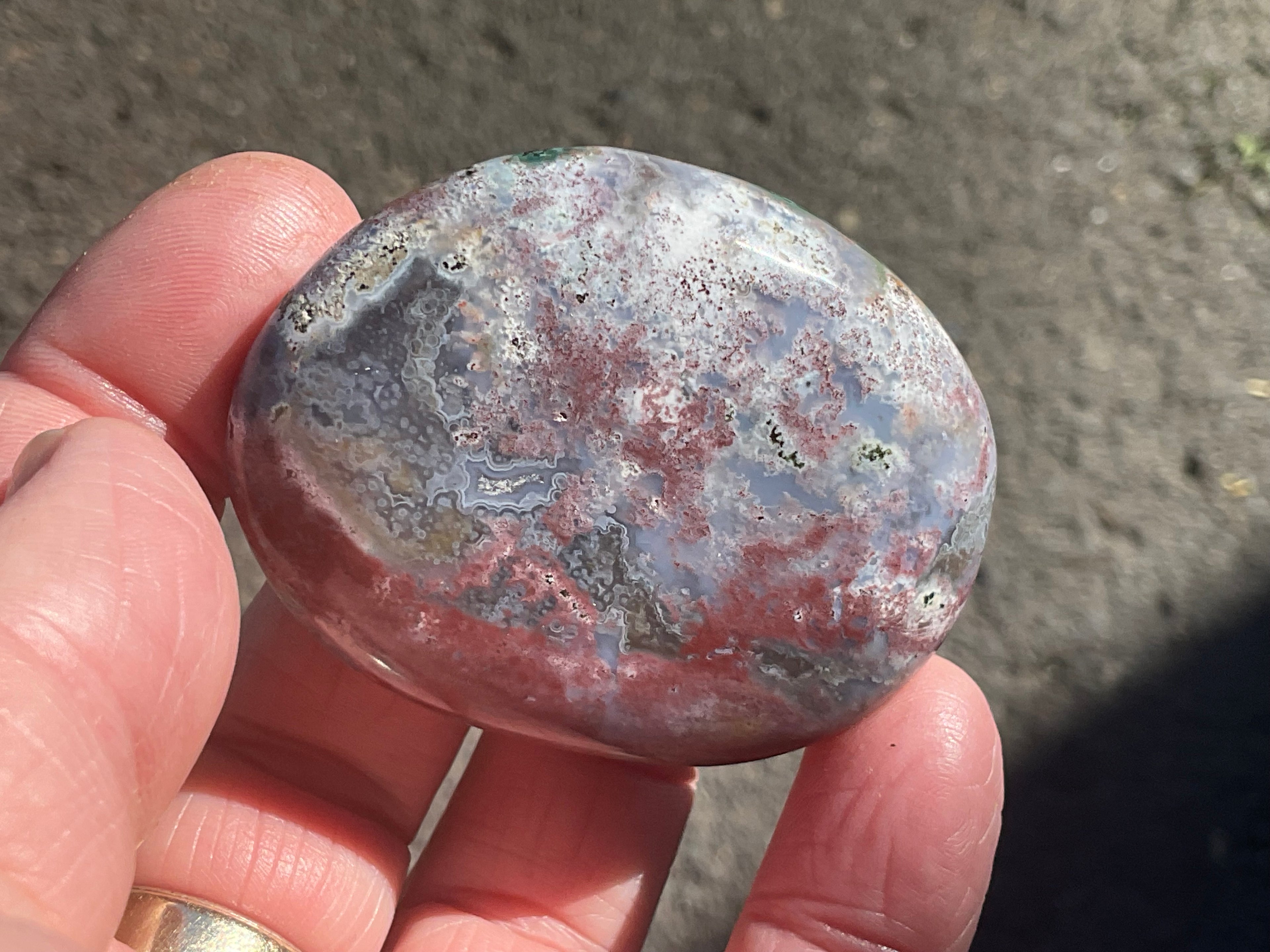78g Ocean Jasper Palmstone 5A