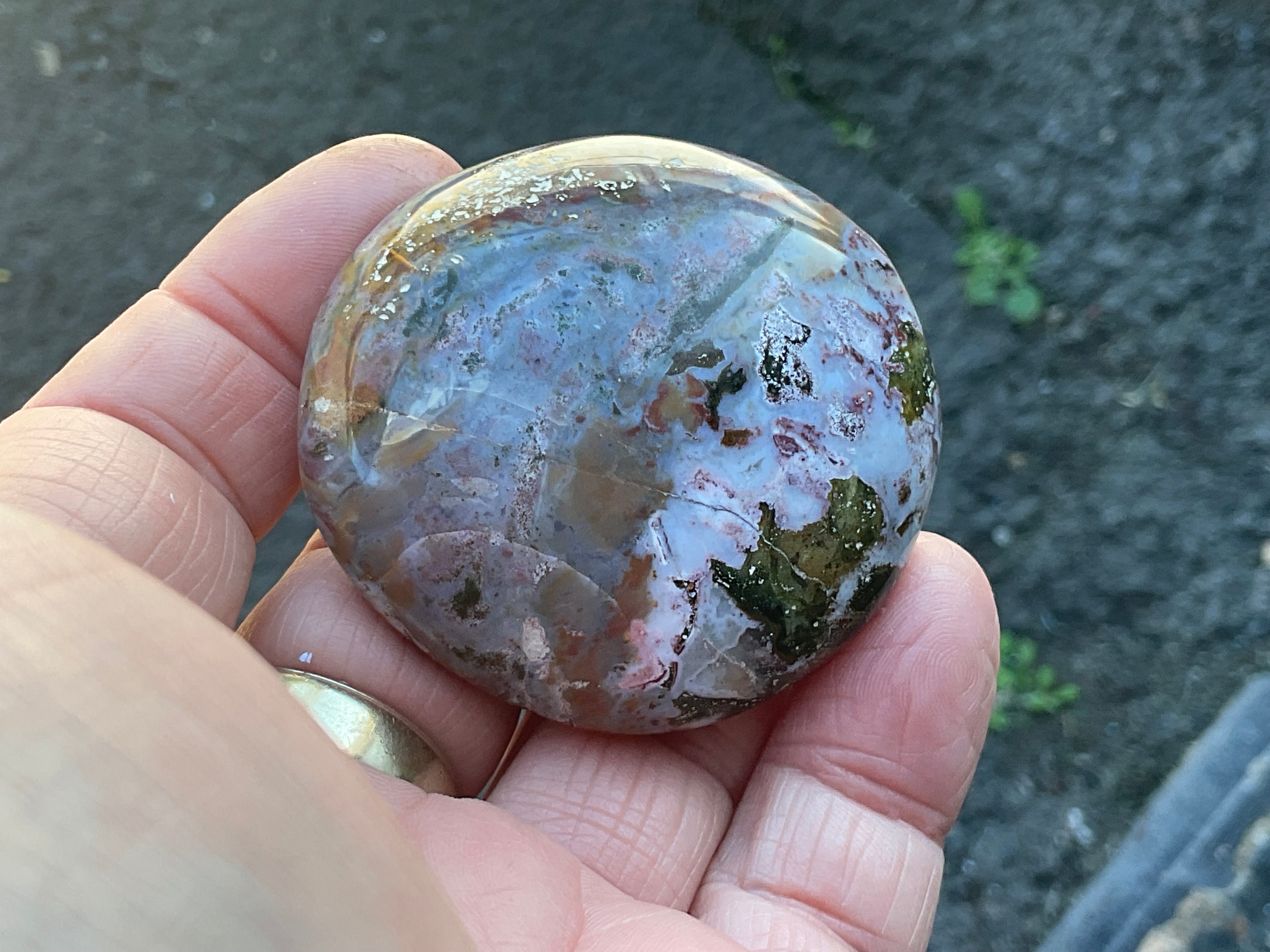 84g Ocean Jasper Palmstone 6A