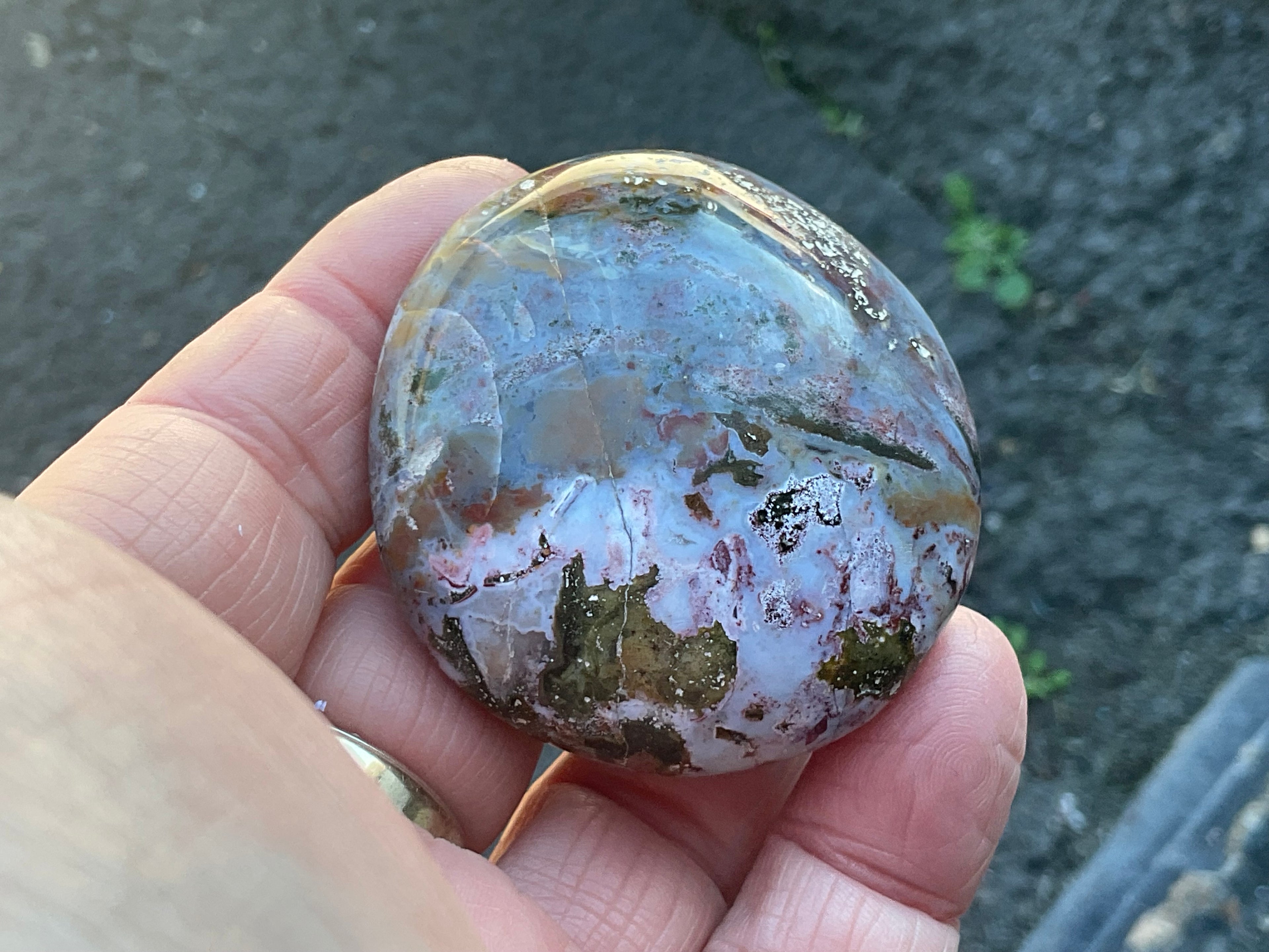 84g Ocean Jasper Palmstone 6A