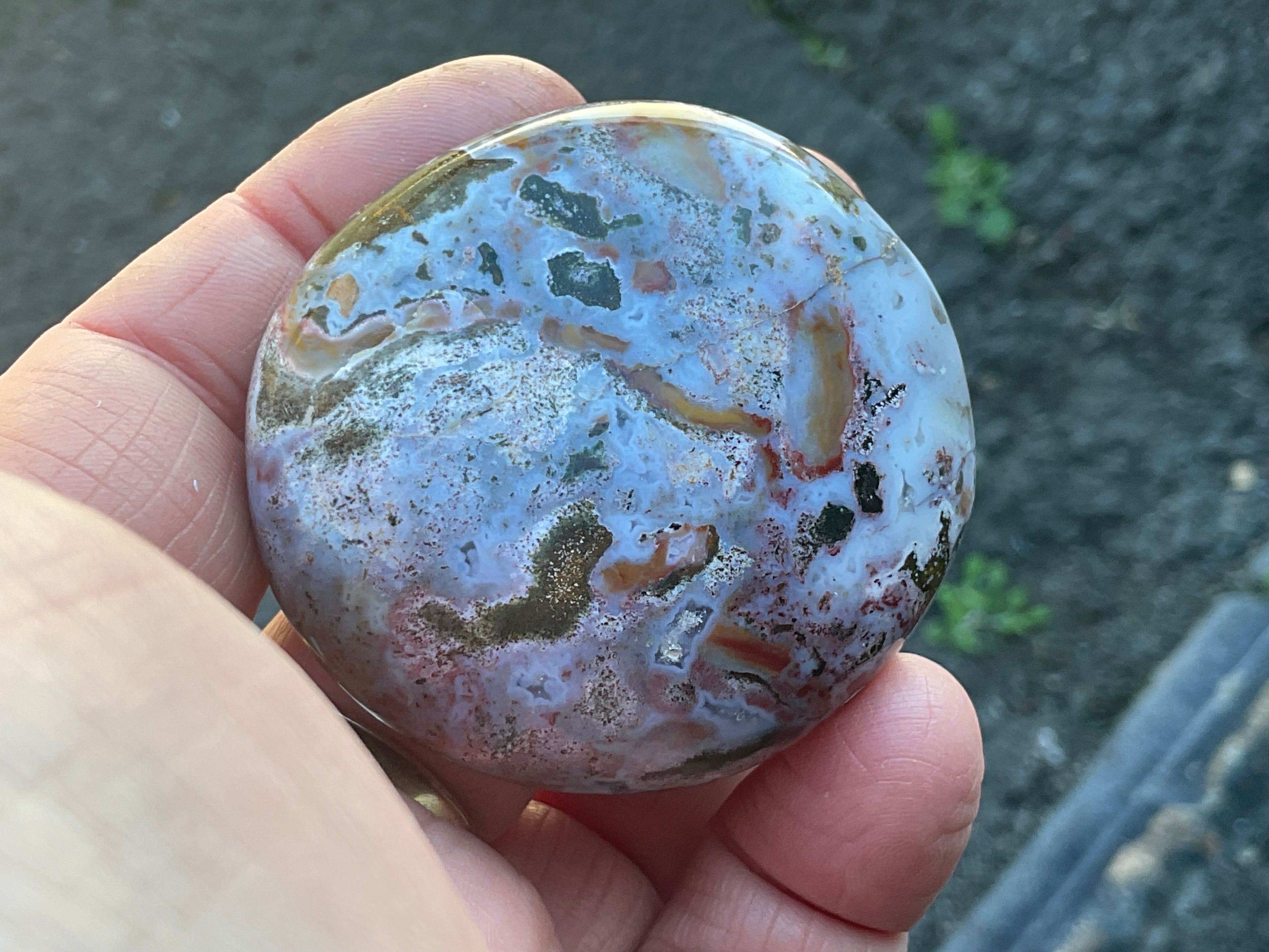 84g Ocean Jasper Palmstone 6A