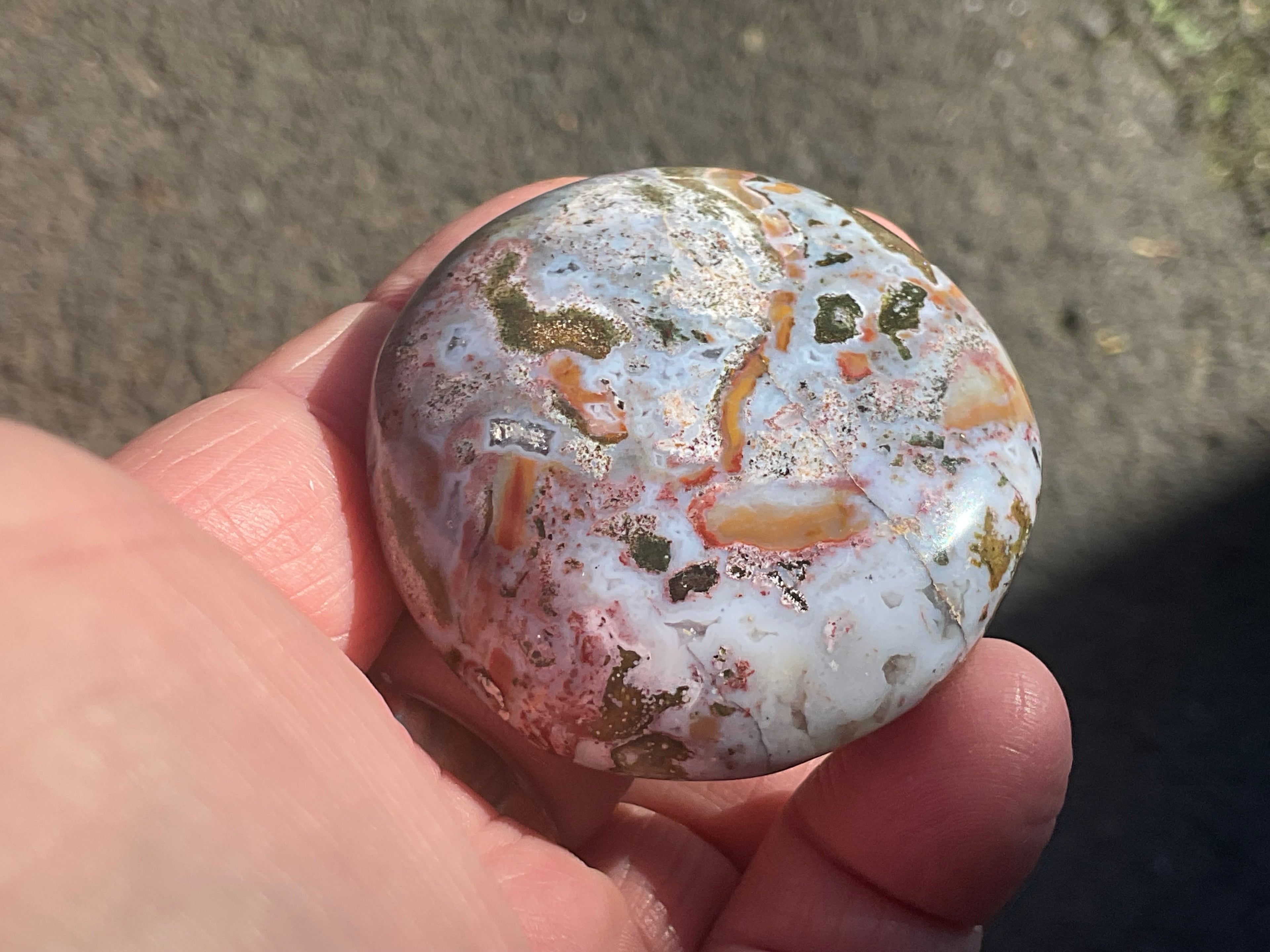 84g Ocean Jasper Palmstone 6A