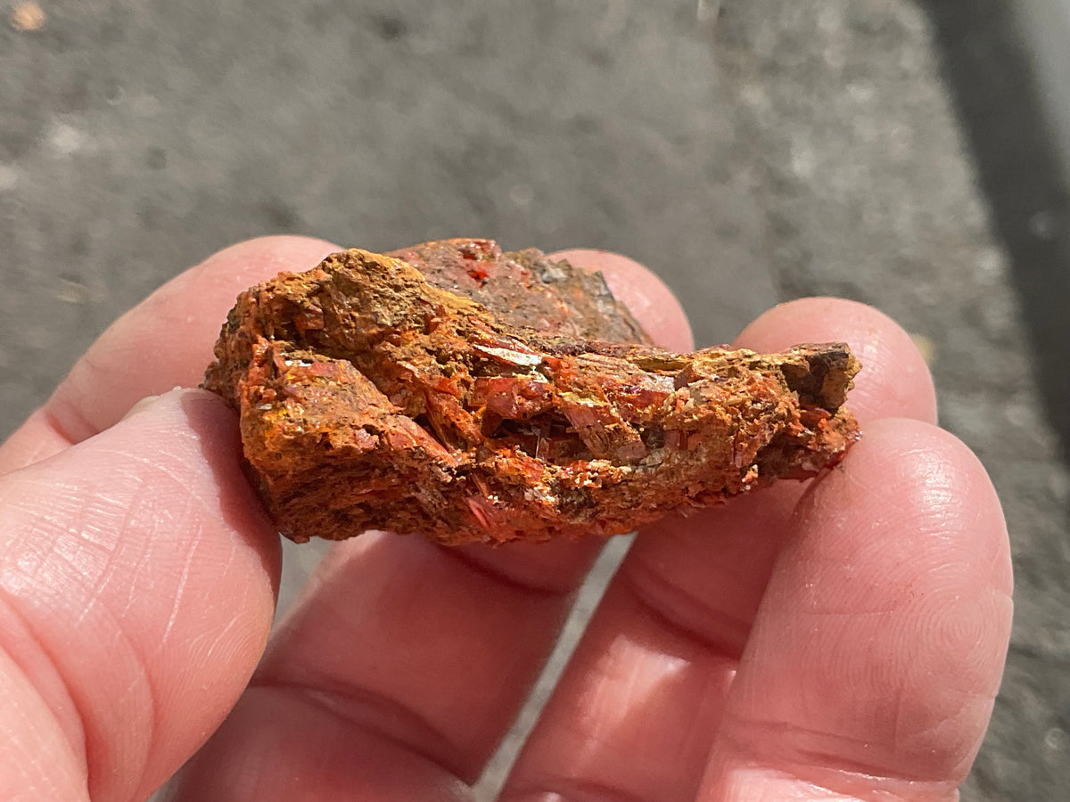 45g Crocoite Specimen 5A