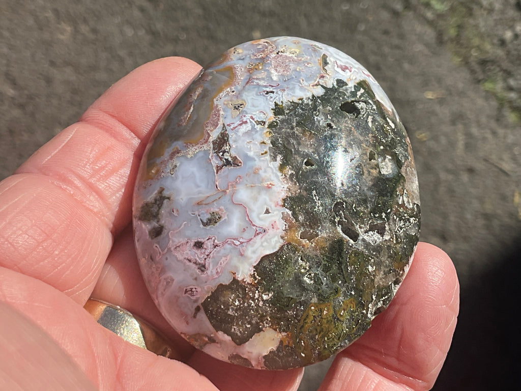 80g Ocean Jasper Palmstone 3A