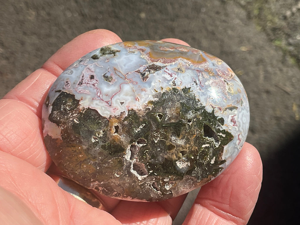 80g Ocean Jasper Palmstone 3A