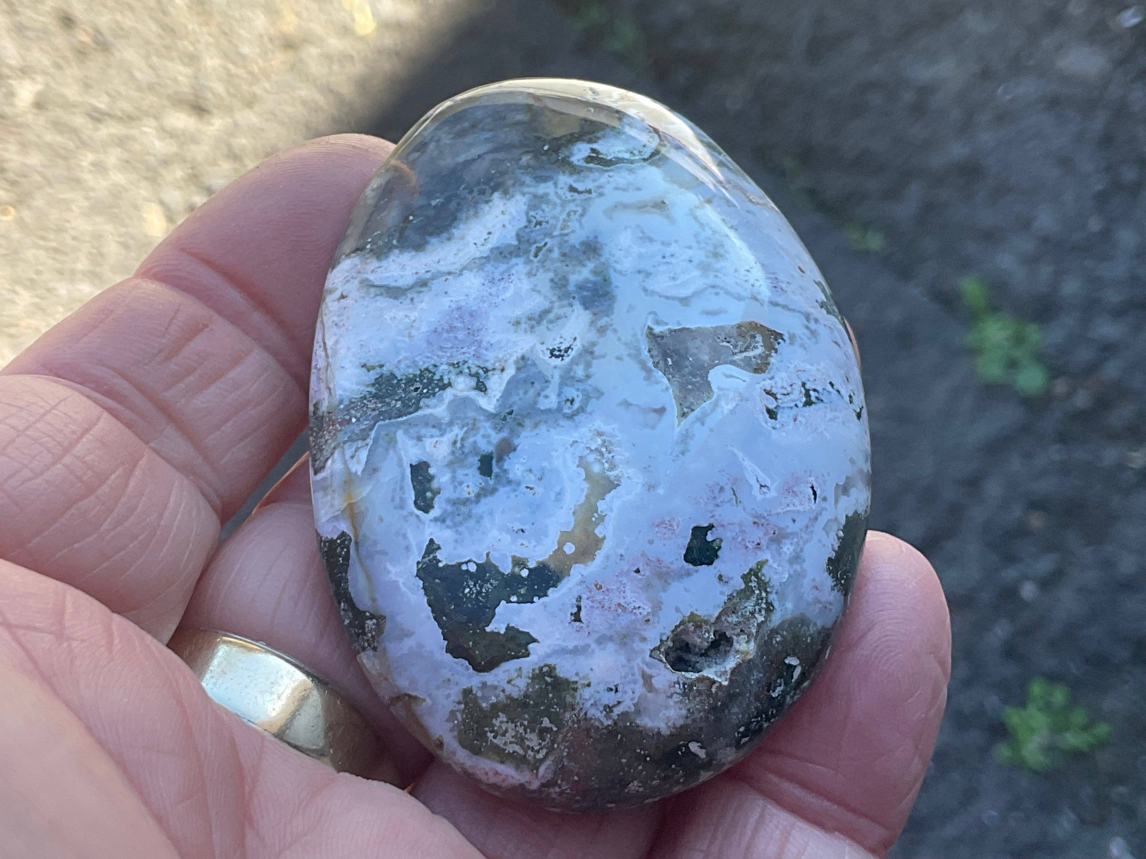 79g Ocean Jasper Palmstone 3C