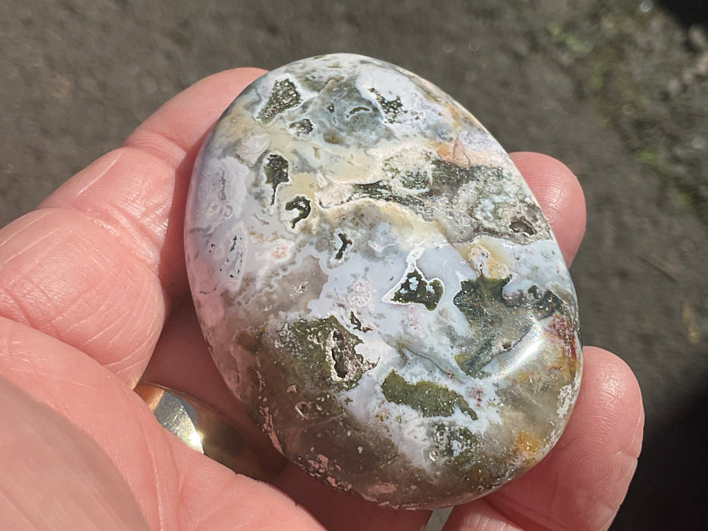 79g Ocean Jasper Palmstone 3C
