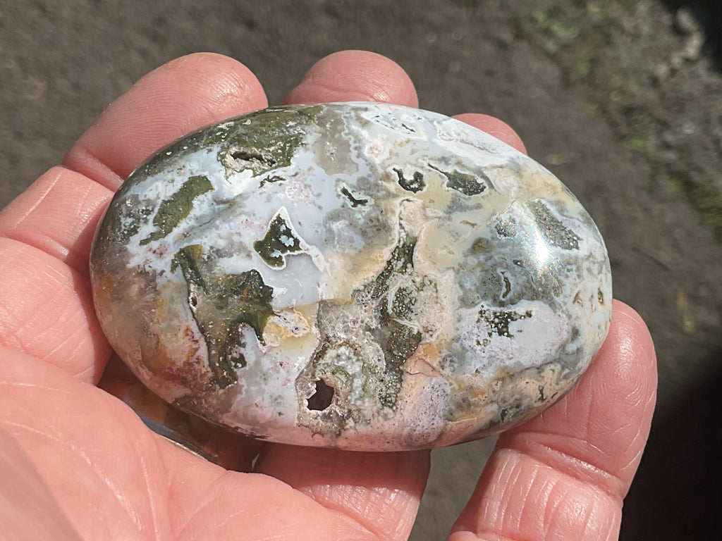 79g Ocean Jasper Palmstone 3C