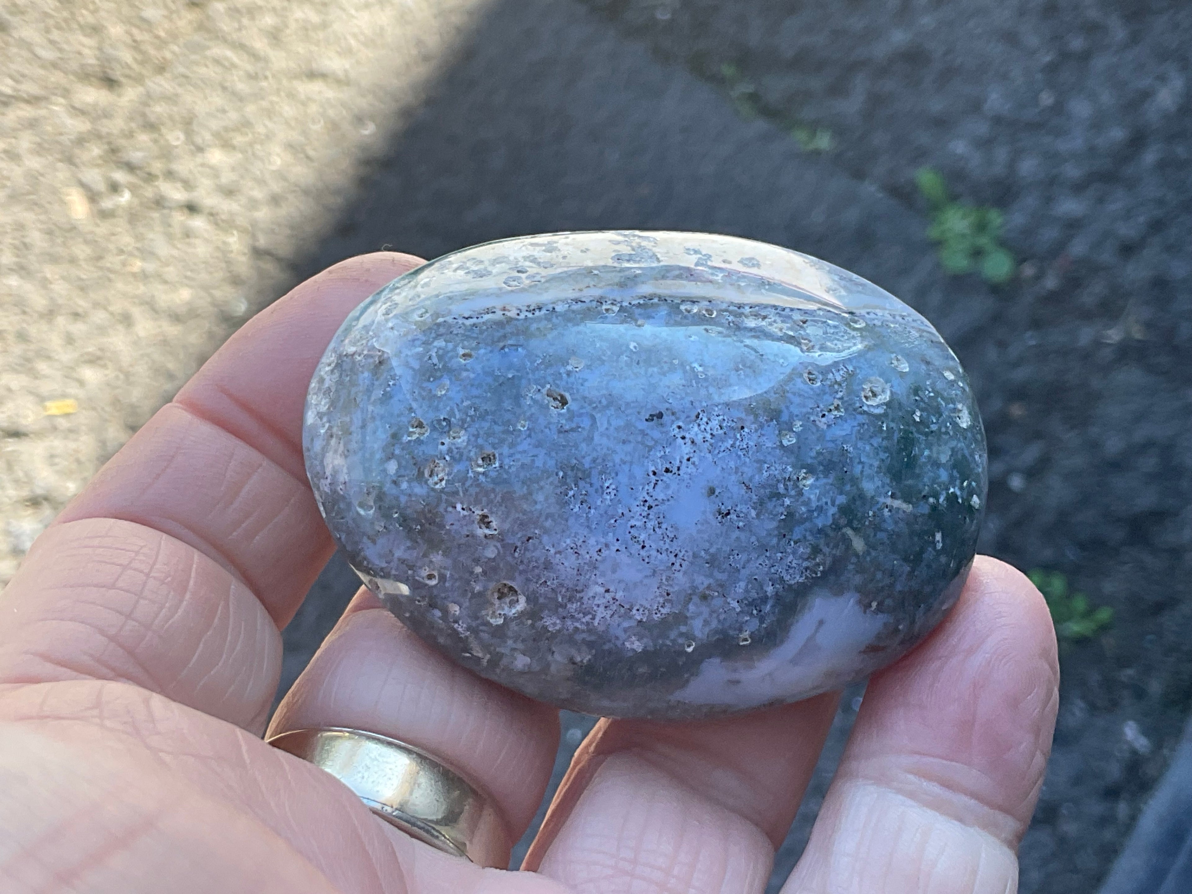 84g Ocean Jasper Palmstone 4A