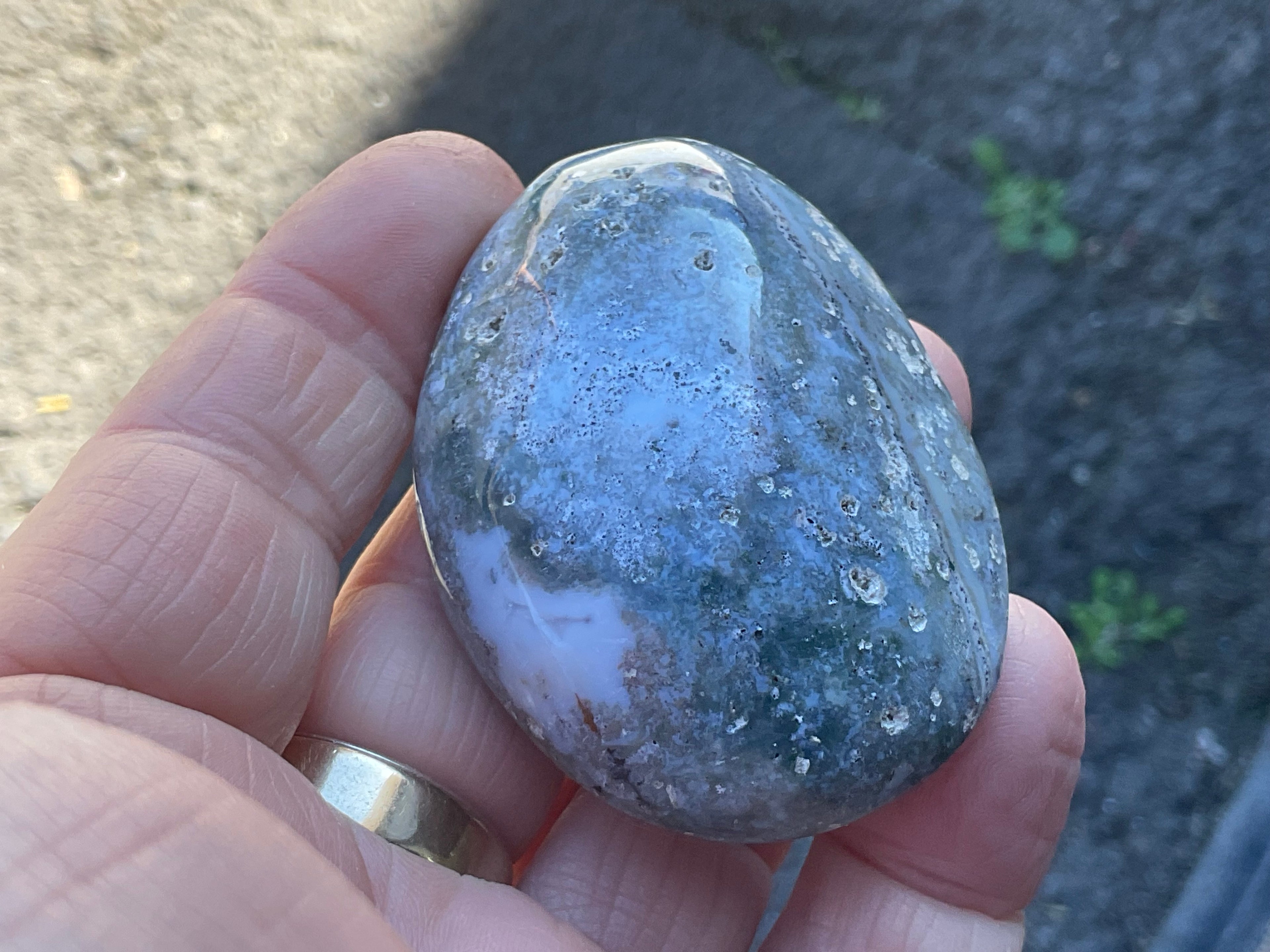 84g Ocean Jasper Palmstone 4A