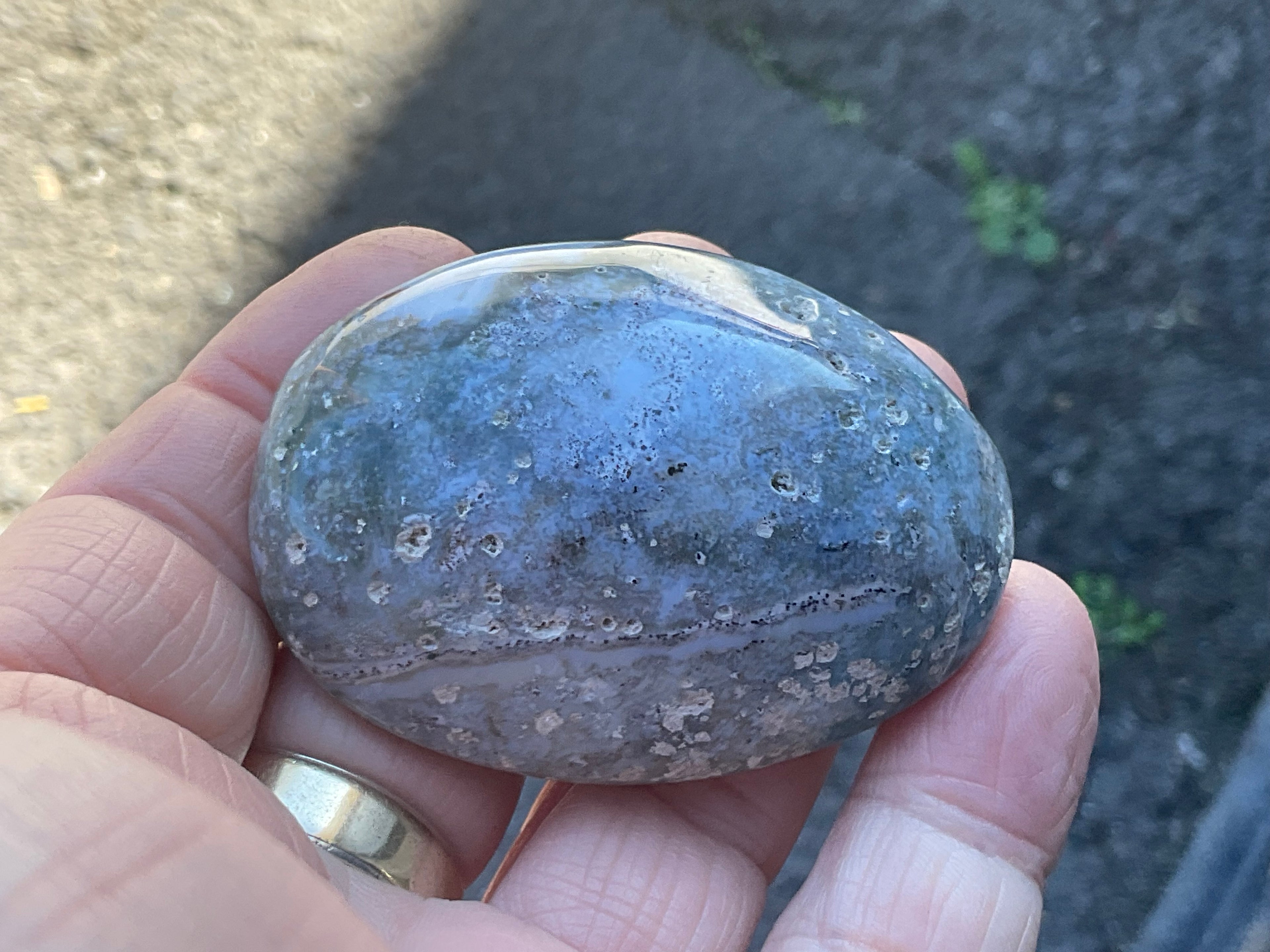 84g Ocean Jasper Palmstone 4A