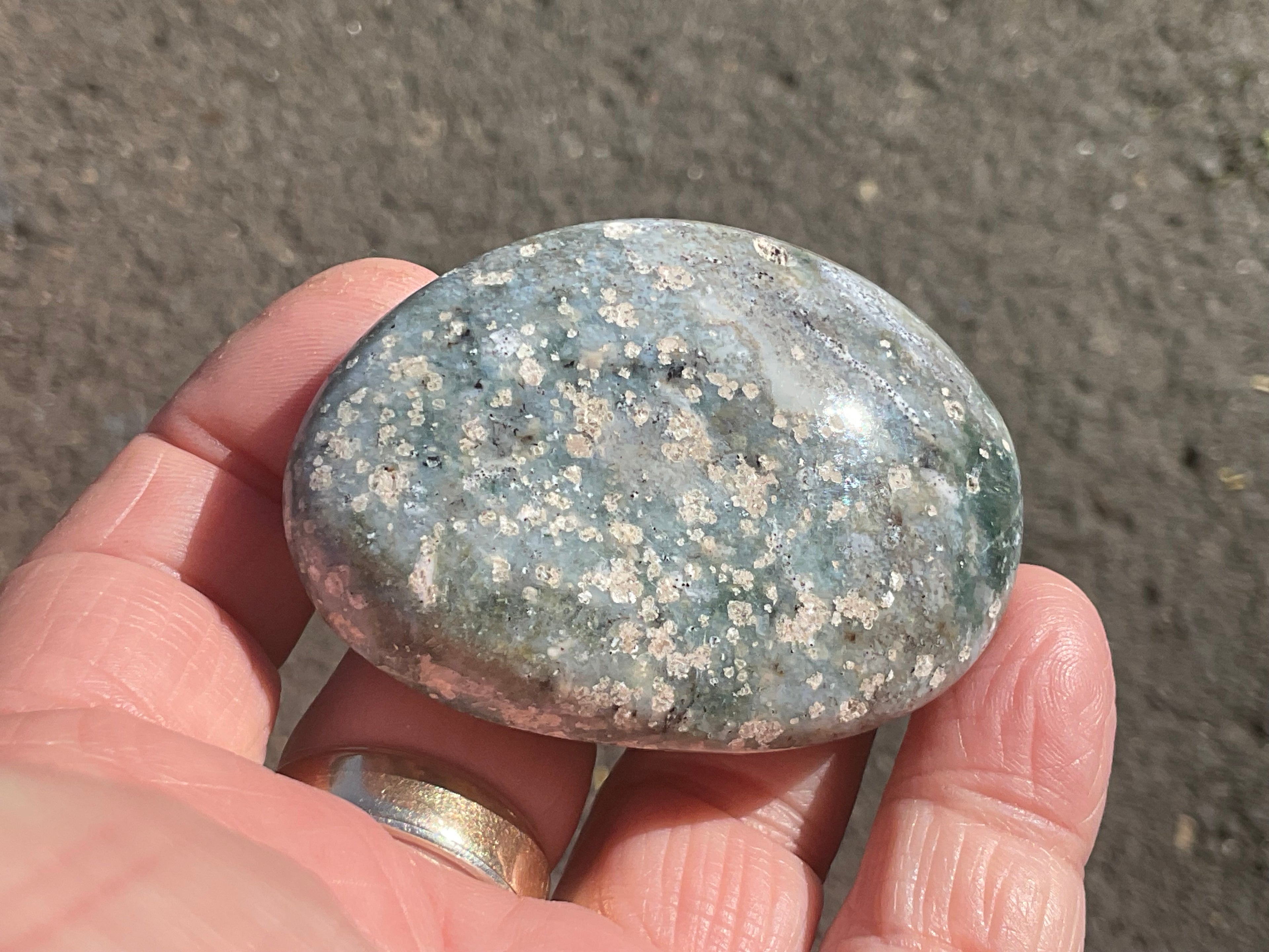84g Ocean Jasper Palmstone 4A
