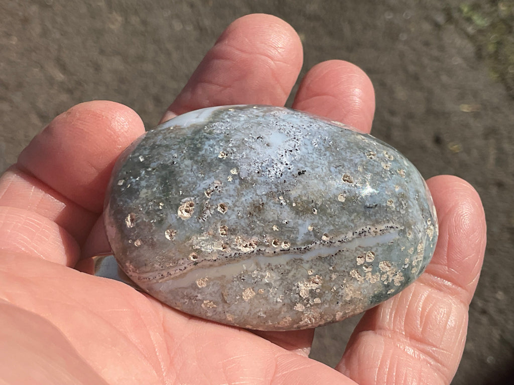 84g Ocean Jasper Palmstone 4A