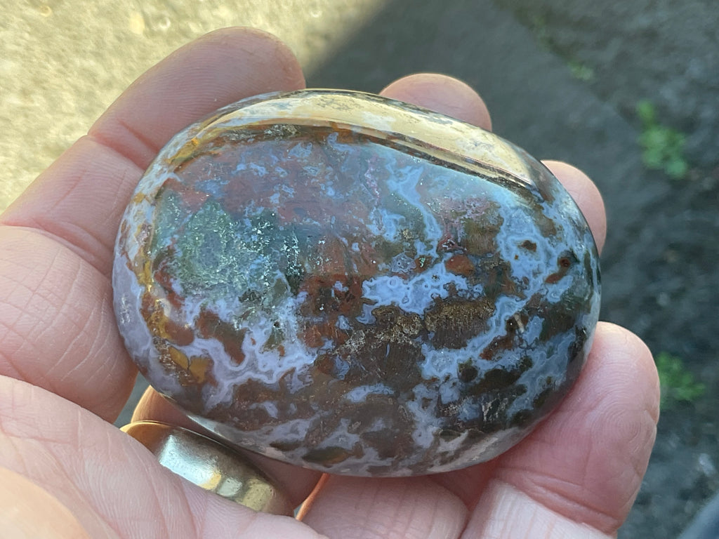 100g Ocean Jasper Palmstone 4C