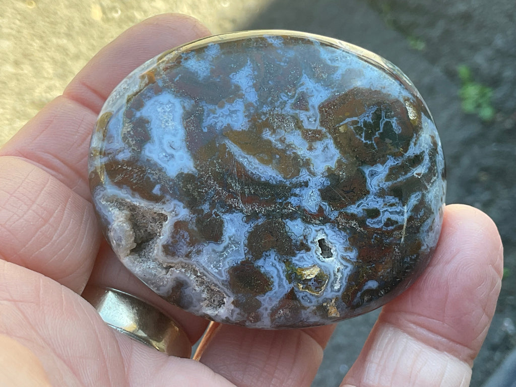 100g Ocean Jasper Palmstone 4C