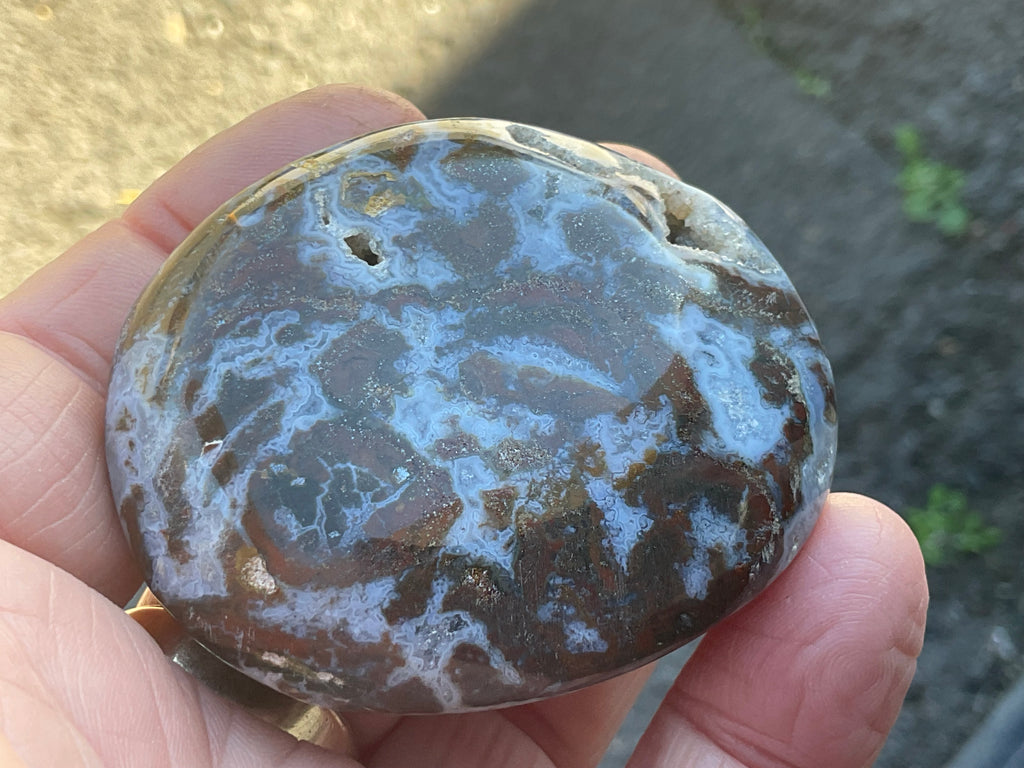 100g Ocean Jasper Palmstone 4C