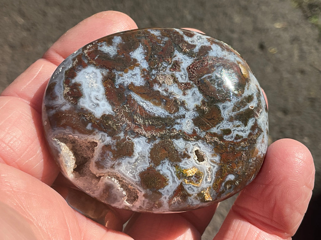 100g Ocean Jasper Palmstone 4C