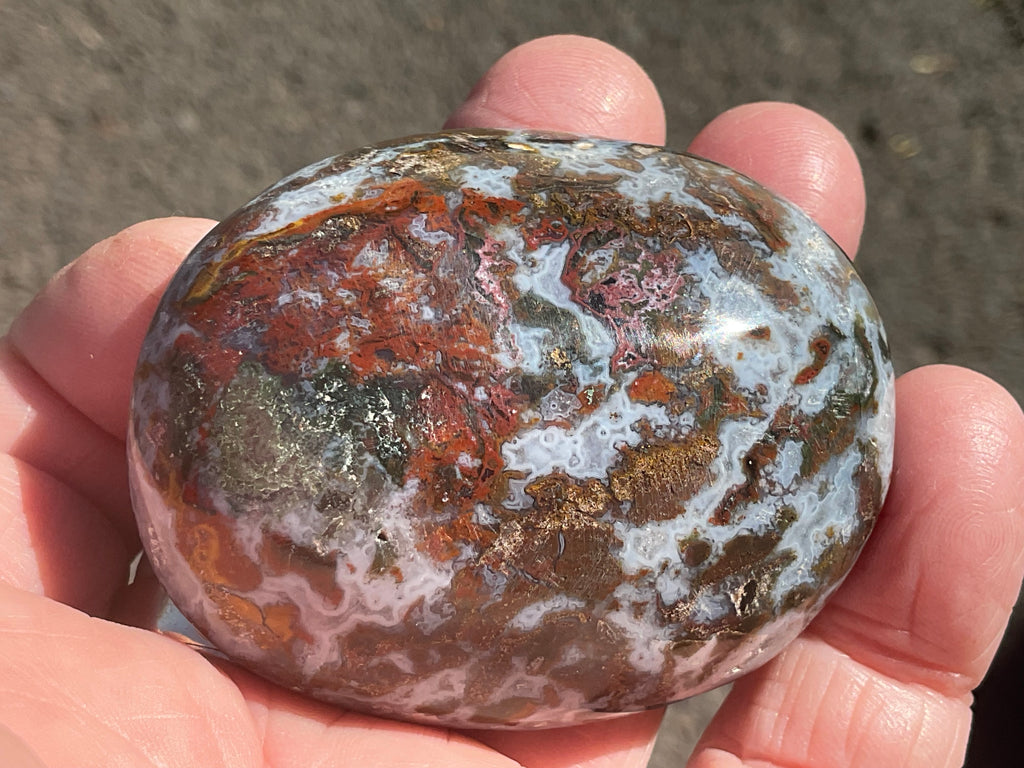 100g Ocean Jasper Palmstone 4C