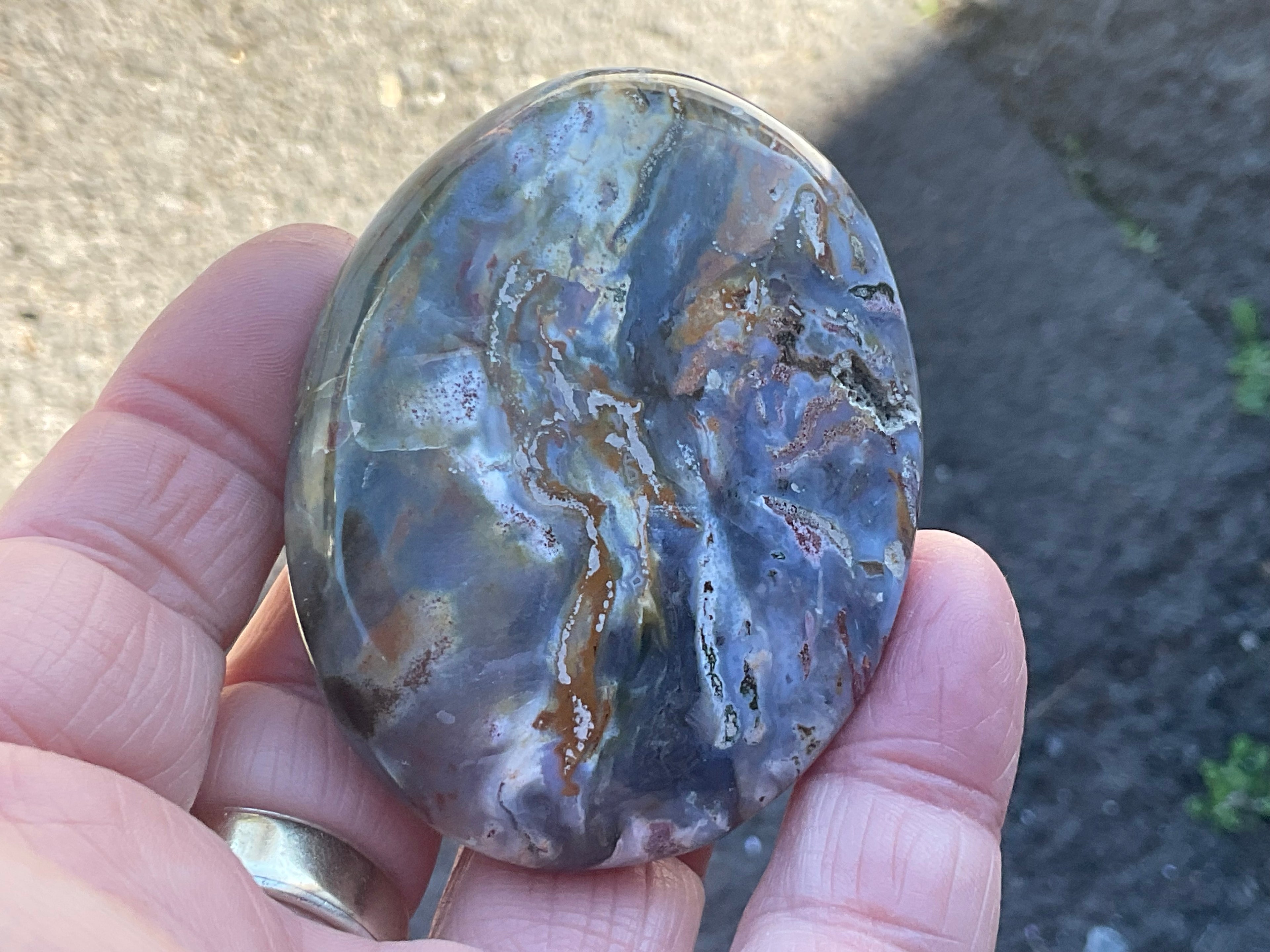 108g Ocean Jasper Palmstone 5C
