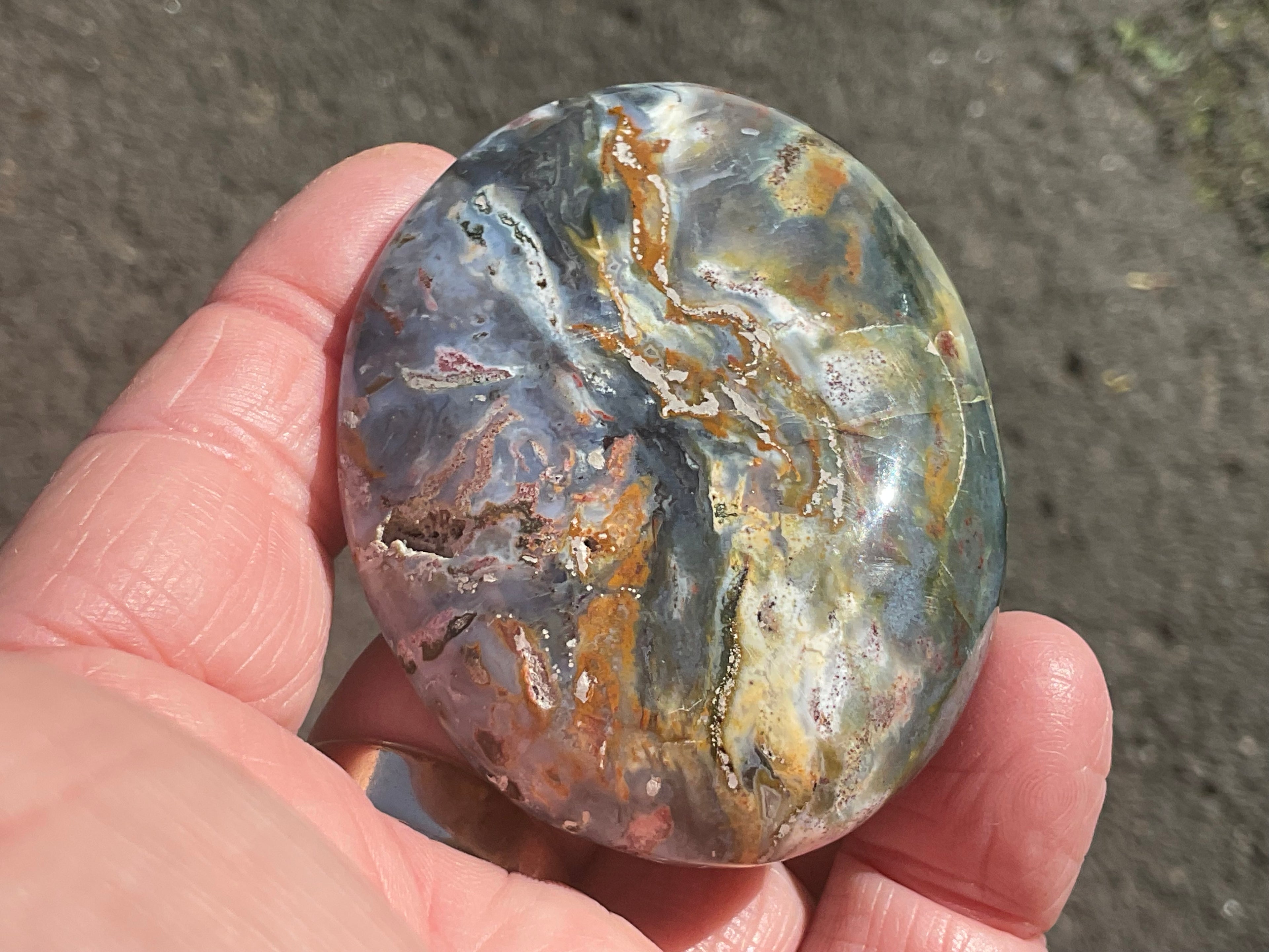 108g Ocean Jasper Palmstone 5C