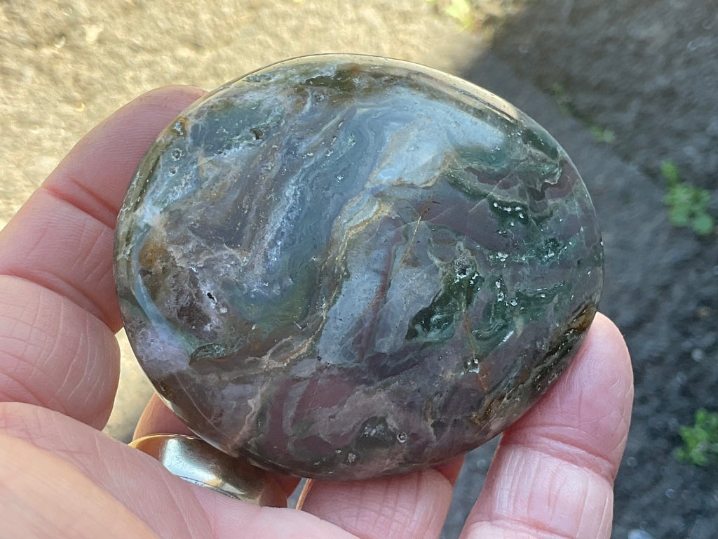 129g Ocean Jasper Palmstone 6B