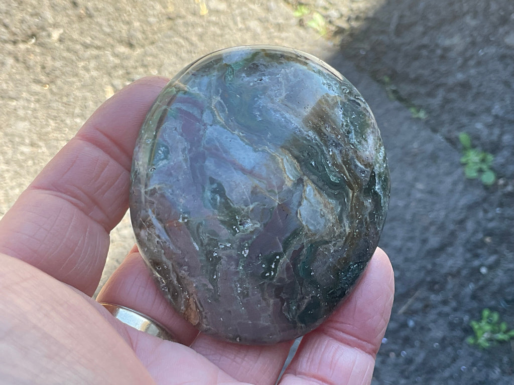 129g Ocean Jasper Palmstone 6B