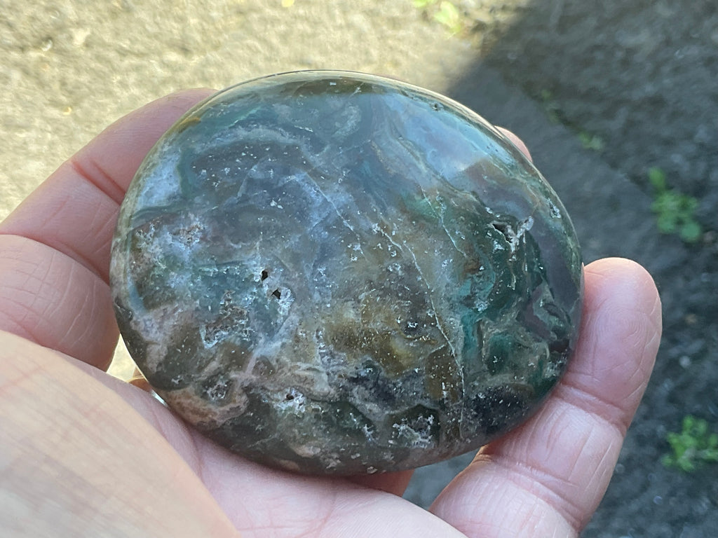 129g Ocean Jasper Palmstone 6B