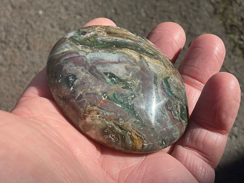 129g Ocean Jasper Palmstone 6B