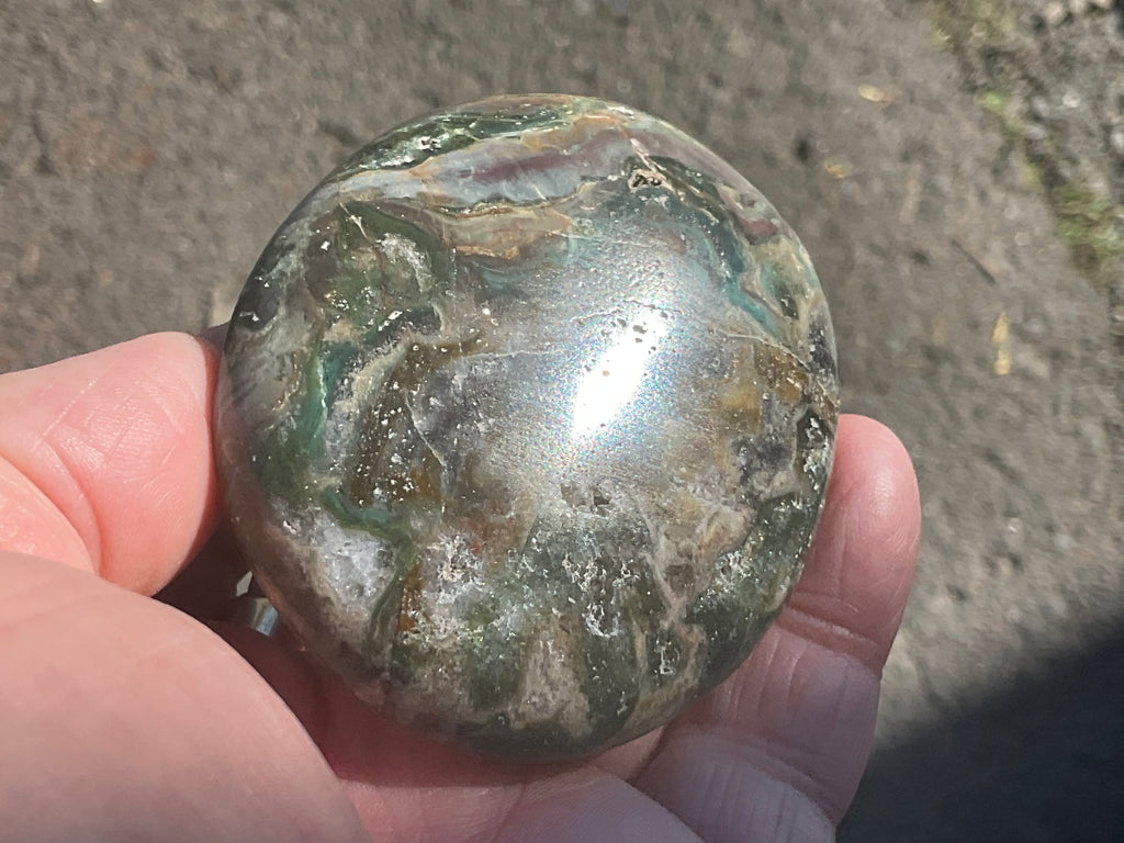 129g Ocean Jasper Palmstone 6B