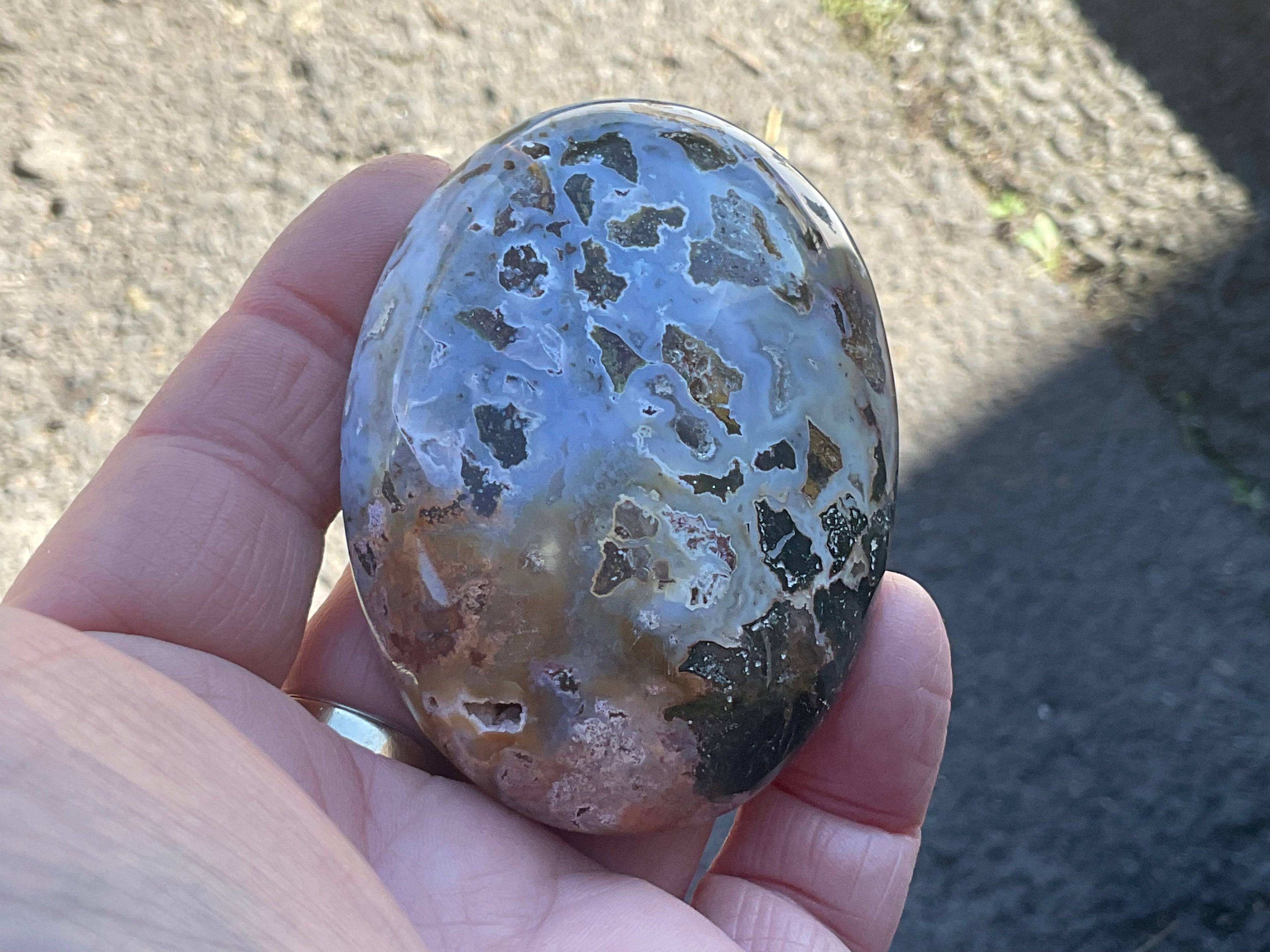 142g Ocean Jasper Palmstone 6C