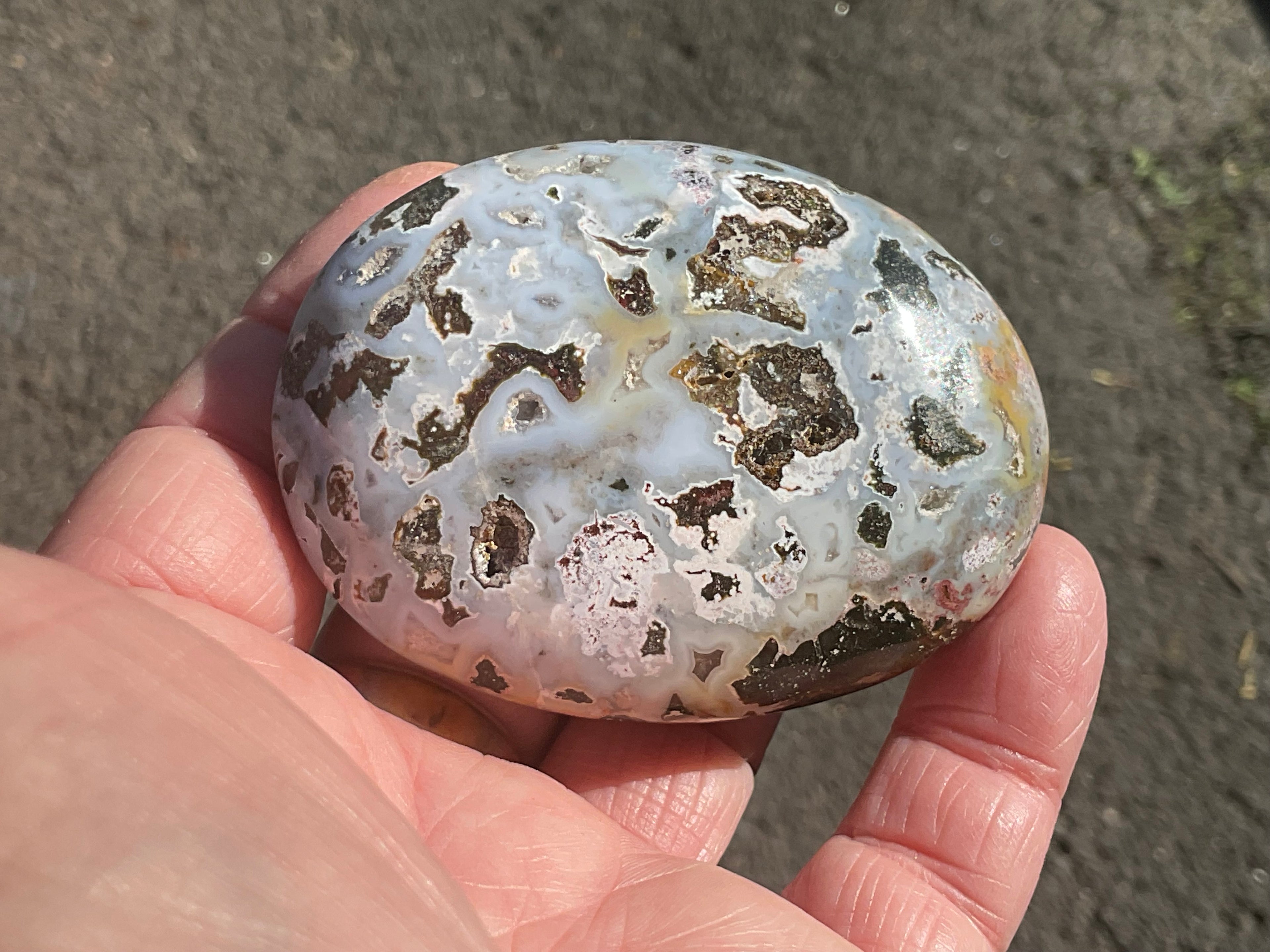 142g Ocean Jasper Palmstone 6C