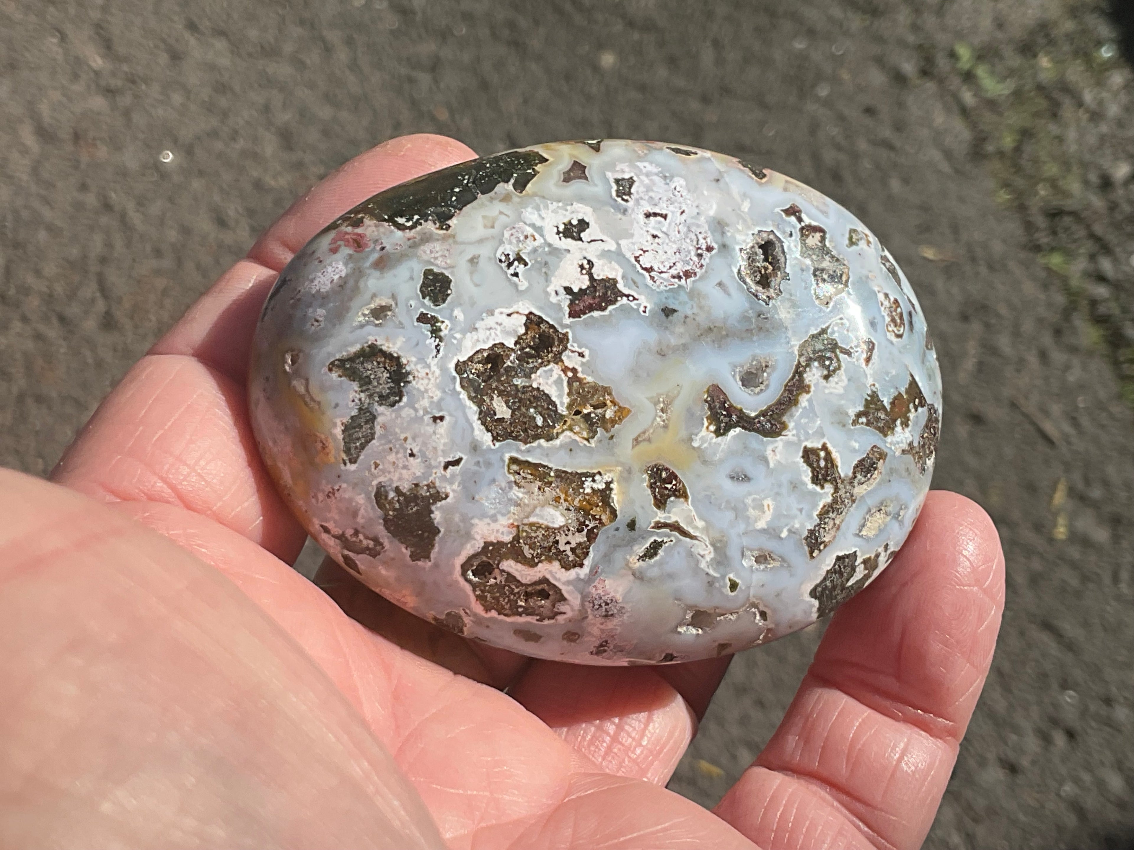 142g Ocean Jasper Palmstone 6C