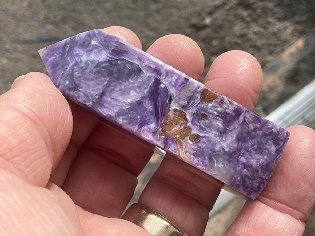 60g Charoite with Calcite Generator 1A
