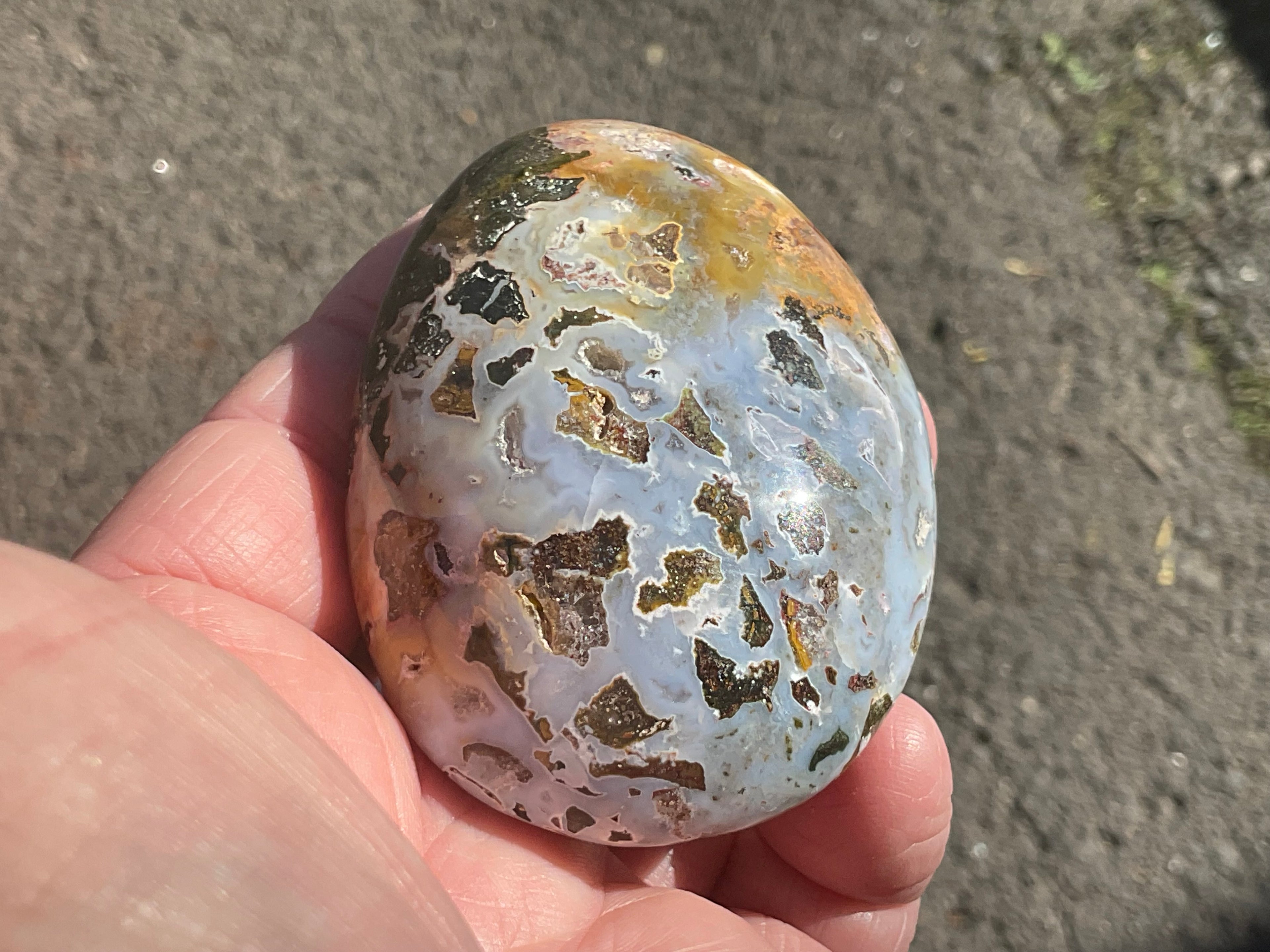 142g Ocean Jasper Palmstone 6C